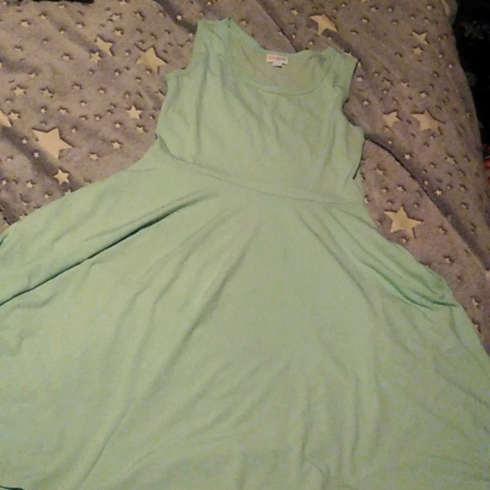LuLaRoe dress, size Small, light might green color